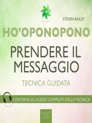 cover image of Ho'oponopono. Prendere il messaggio
